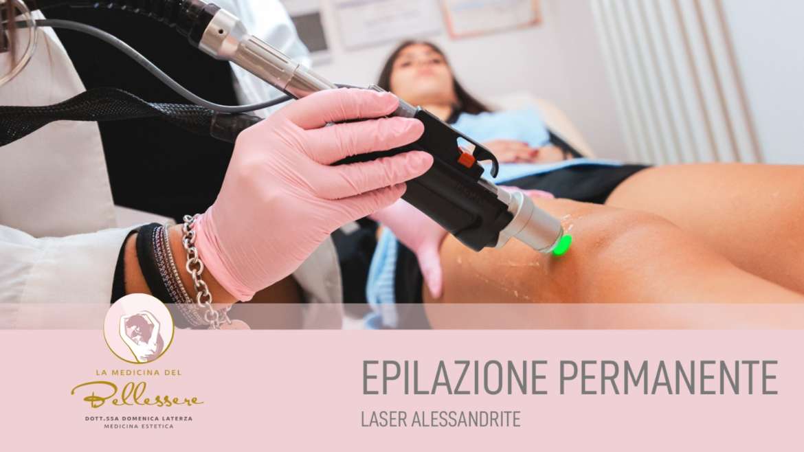 EPILAZIONE LASER ALESSANDRITE