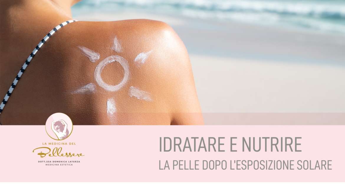 IDRATARE E NUTRIRE – La pelle dopo l’esposizione solare